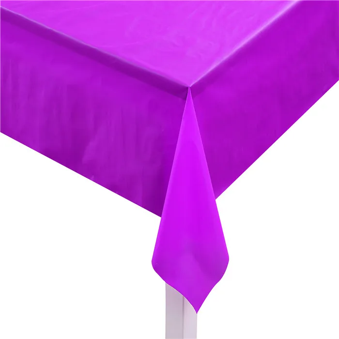 12 шт./упаковка, прямоугольные пластиковые скатерти 54X108 дюйма