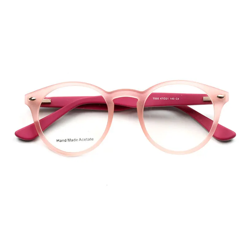 JH High Quality Fashion Custom Women Men Acetate Frame Eyeglasses Optical Frame 2021