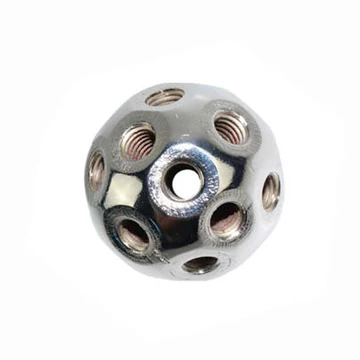 18-hole  26 hole link ball silver/black