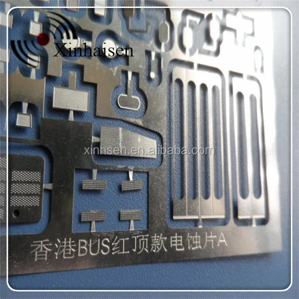 Customize phone chemical half etching copper plate
