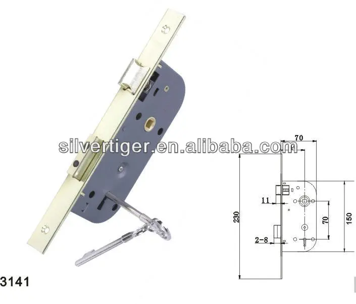 
3141 MEGGO electric lock body 