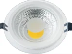 5w 12w 18w 25w round square recessed 3 colors cob led light glass panel price
