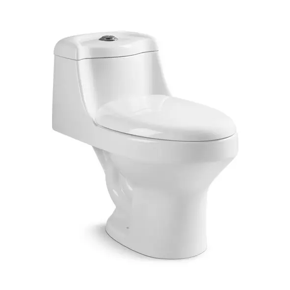 YEXIZ A3115 sanitary white colour ceramics modern flushing one piece toilet for home or public locations