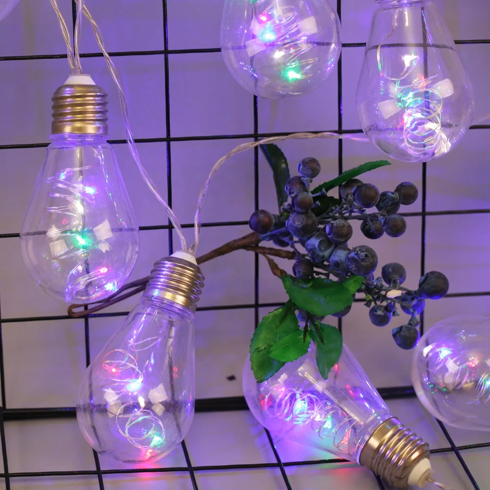 Гирлянда с медной проволокой, 2,5 м, 50 светодиодов