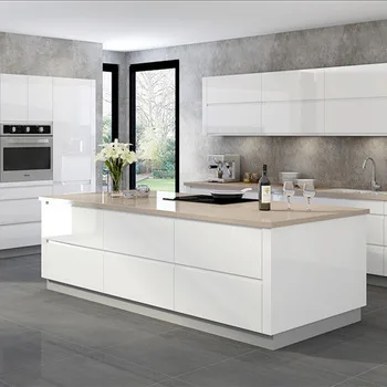 Canada modern aluminum handle kitchen design