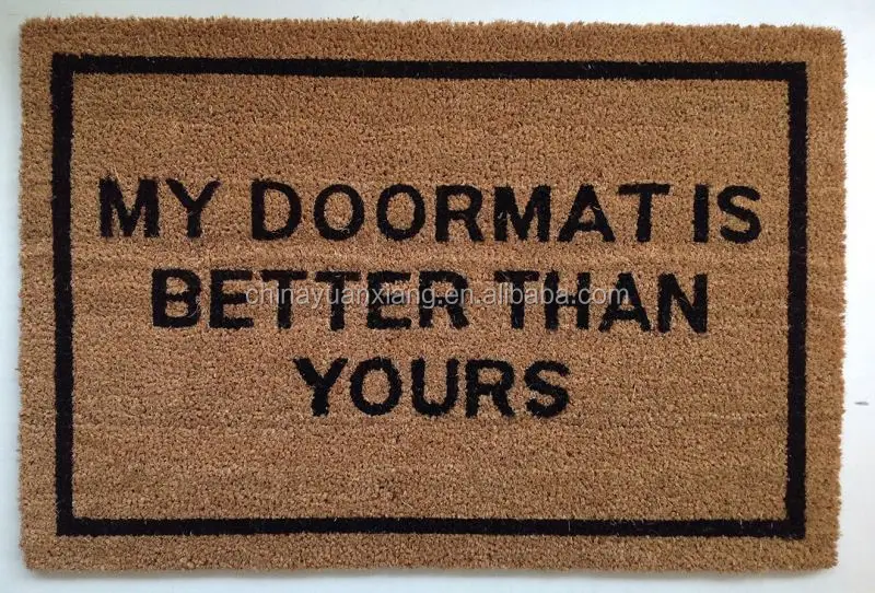 Китайские коврики кокосового цвета разрезанные по размеру