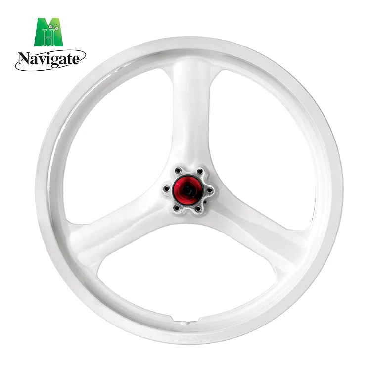 Popular 14 inch magnesium alloy integral bike wheels rim for electric bicycle