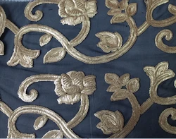 POLY MESH SEQUINS EMBROIDERY 51/52' Breathable Polyester Mesh Sports Fabric