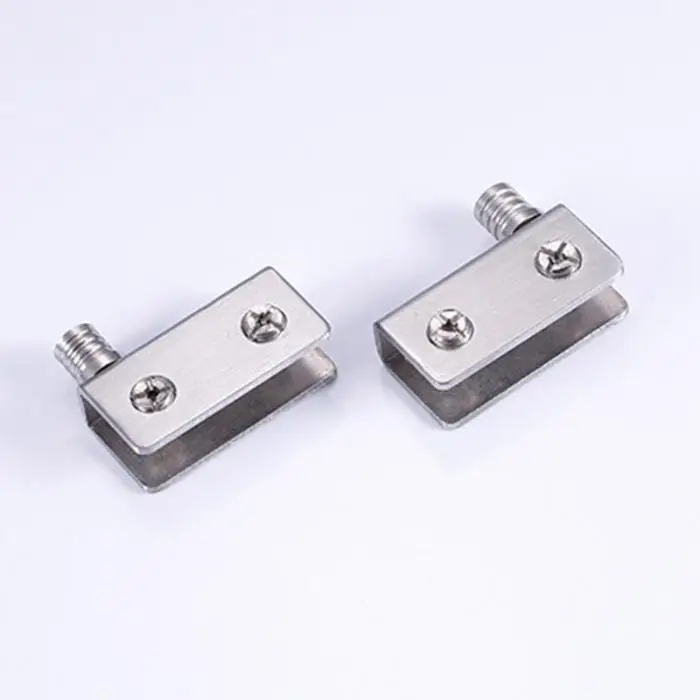 Stainless steel Glass Door Glass Pivot Clamps Glass Pivot Hinge