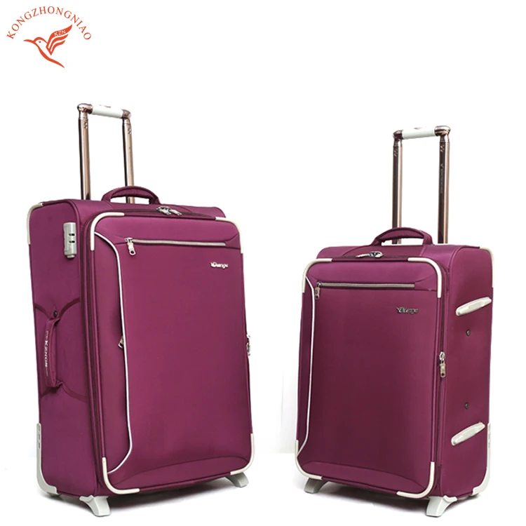 
Fashion customized design softside handle luggage 3 set 
