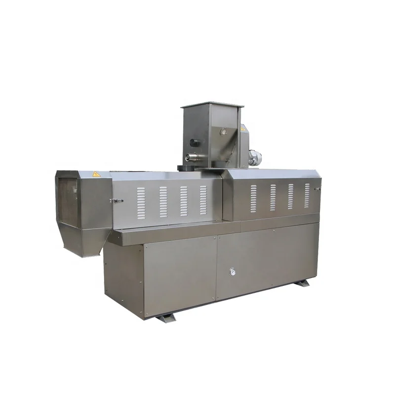 Potato waved chips snack making extruder machine Wheat puff pellet food processing line Corn cone fry chips production equipment