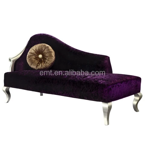 Royal Chaise Wooden Lounge Chair Modern Hotel Chair Hotel Furniture Lounge Countryside Style Carve Single Sofa Luxury Red No.33