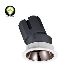 Hotel Decoration Adjustable or fixed  Non-dimmable or dimmable 7-40W CRI 80+/90+ COB Wall Washer LED Spot Light