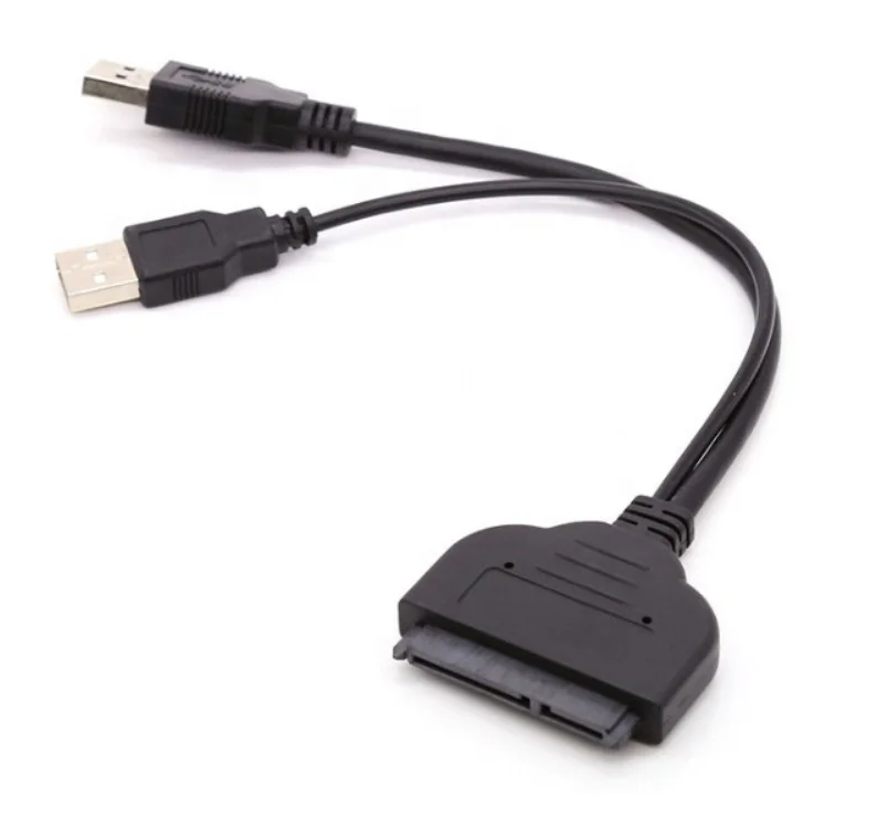 CD-ROM/PC/SSD/Mobile usb 2.0 3.0 to SATA II 3Gbps Hard Drive Adapter Cable usb to sata converter cable