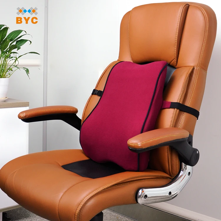 
BYC Office Chair Cushion Memory Foam Lumbar Back Chair Cushion 
