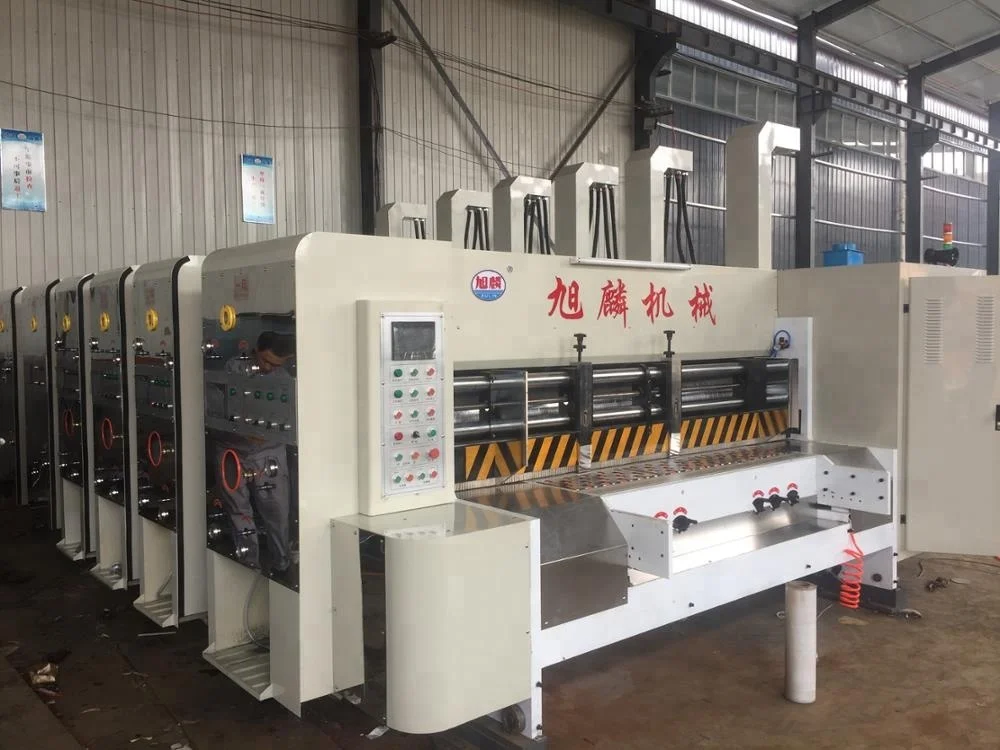 cardboard carton boxes printing packaging machine