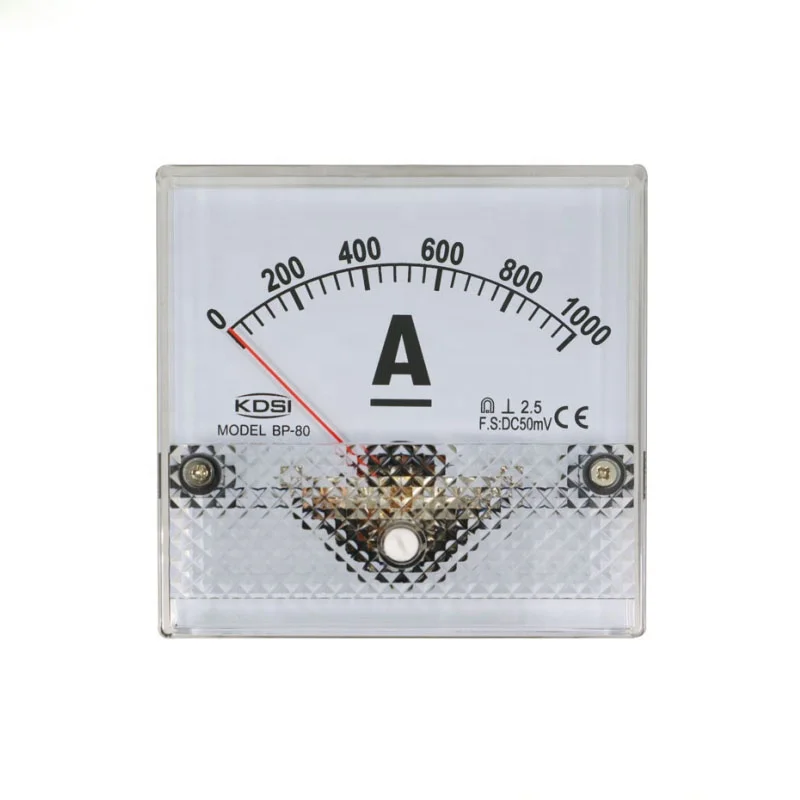 
Safe to operate BP 80 DC50mV 1000A analog dc ammeter for welding machine  (60674101312)