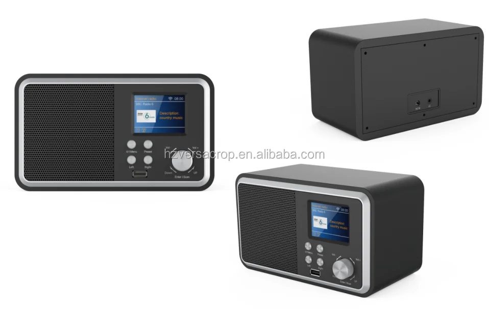 LCD Display Desktop  Socket LAN WLAN internet/DAB+ Radio