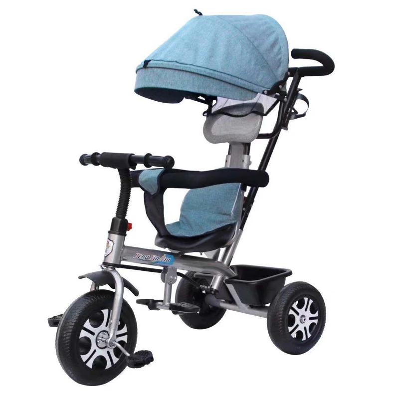 2023 kid 2019 baby walker tricycle 4 in 1 trike / good quality child tricycle seat/ hot sale cheap kids tricycle kids smart trike factory children