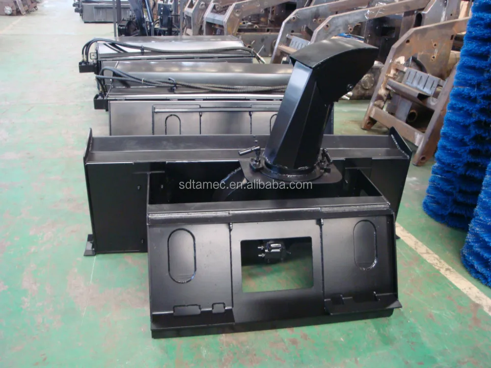 snow blower for skid steer loader skid steer snowblower  skid steer loader with snow blowers