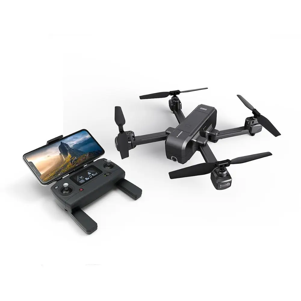 Складной Радиоуправляемый квадрокоптер MJX X103W 5G WIFI 2K камера GPS