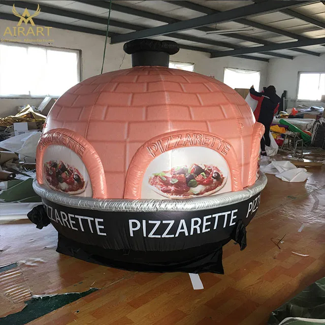 advertising inflatable Custom inflatable cooker shaped pizza balloon for sale