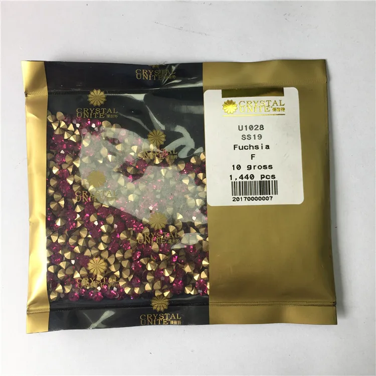 10 gross packing PP24 Jet Top Quality point back strass chaton factory directly wholesale