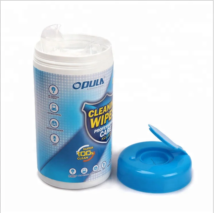 computer cleaning wet wipes barrel 88 pcs wet towel