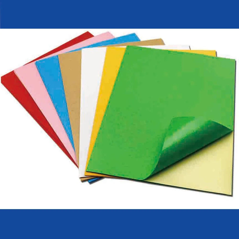 Private Self Design High Quality Supply Color a4 Paper Sticker  Adhesive Hologram Film Pre Printed A4 Paper Factory From China