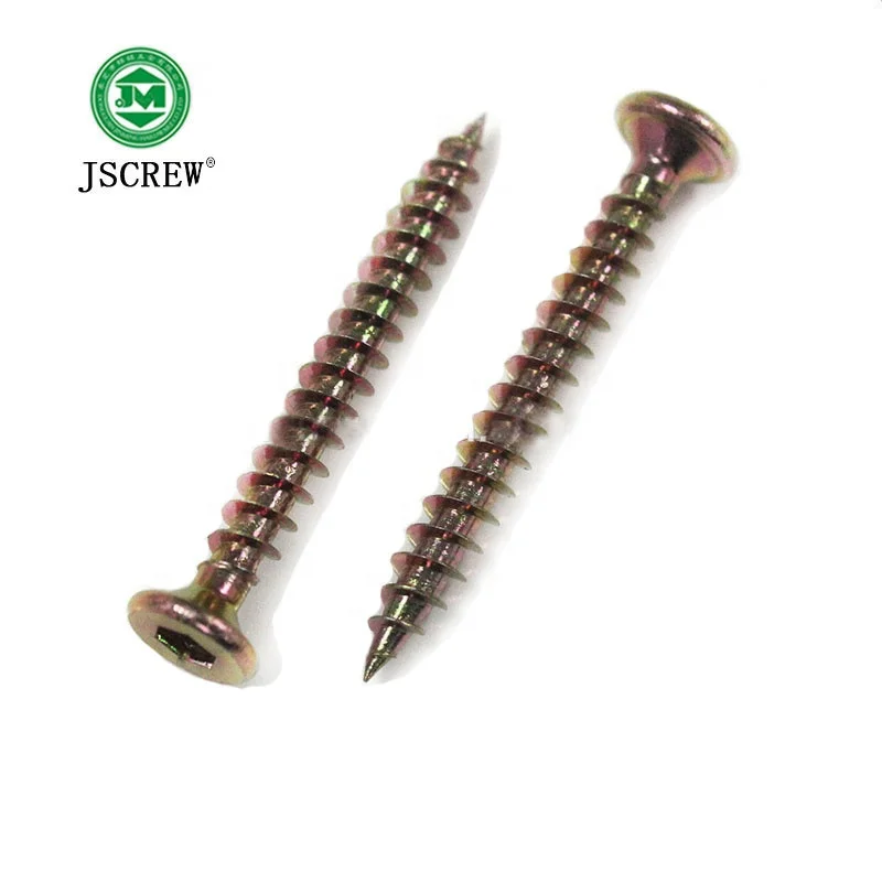 All size of Wood screw pozi double flat head chipboard screws