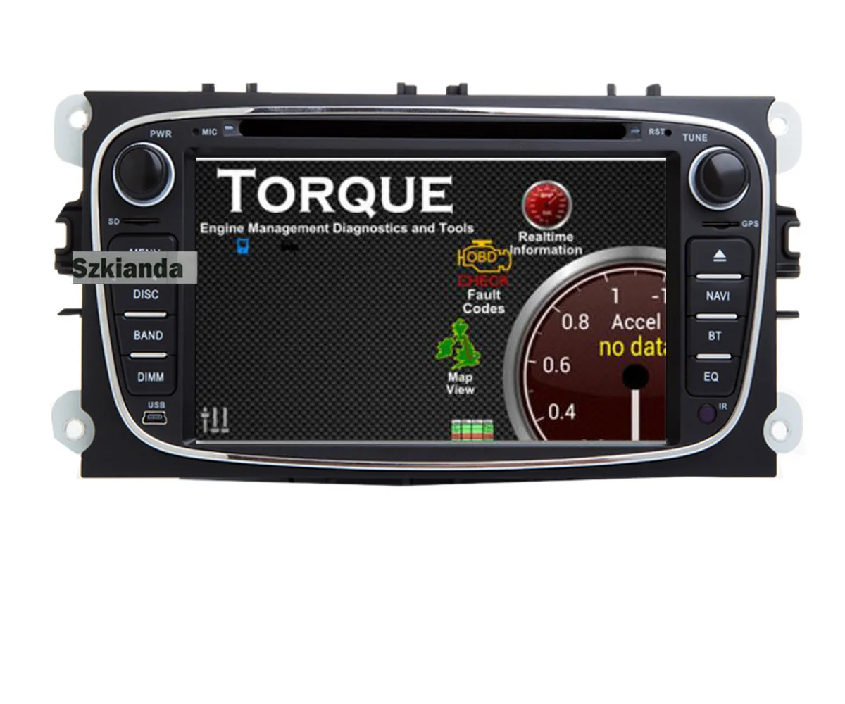 Android 11 Car dvd player for Ford C max S max Mondeo Radio Wifi 3G BT SD OBD Mirror Link Can bus Steering wheel Control