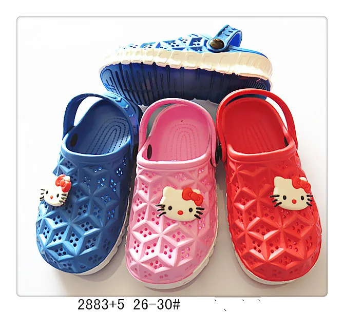 Injection Eva clog kids Outsole Material and outdoor Garden USE Safety Baby Shoes
