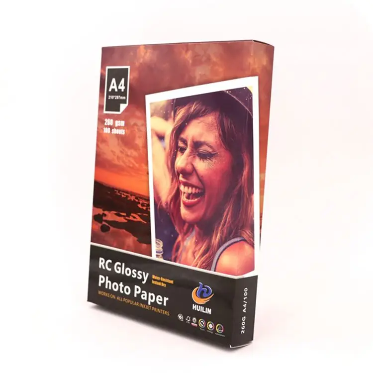 A3/A4/A5/4R Photographic Paper Glossy Printing Printer Photo Paper Color Printing Coated For Home Printing