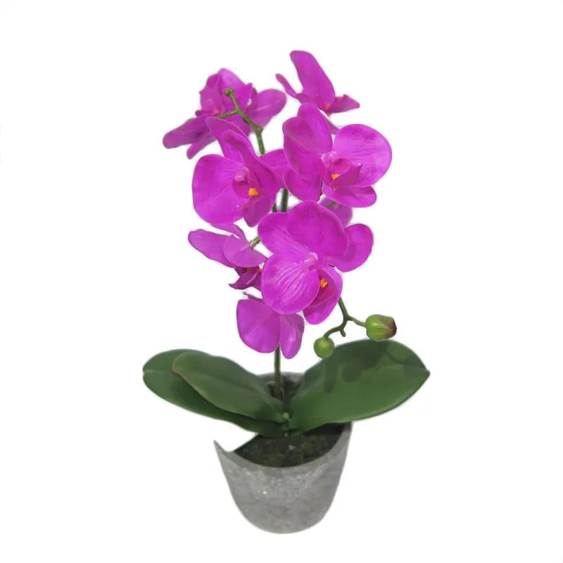Hot selling artificial flowers orchids real touch orchid with great price