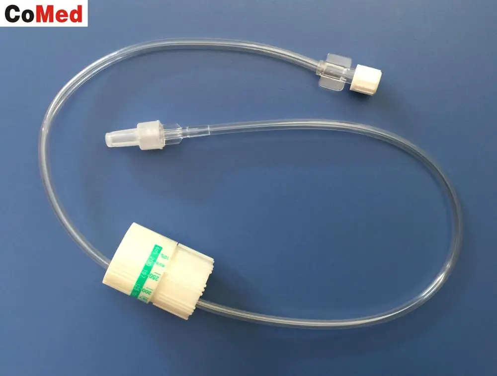 Disposable luer lock extension tube with Y connector