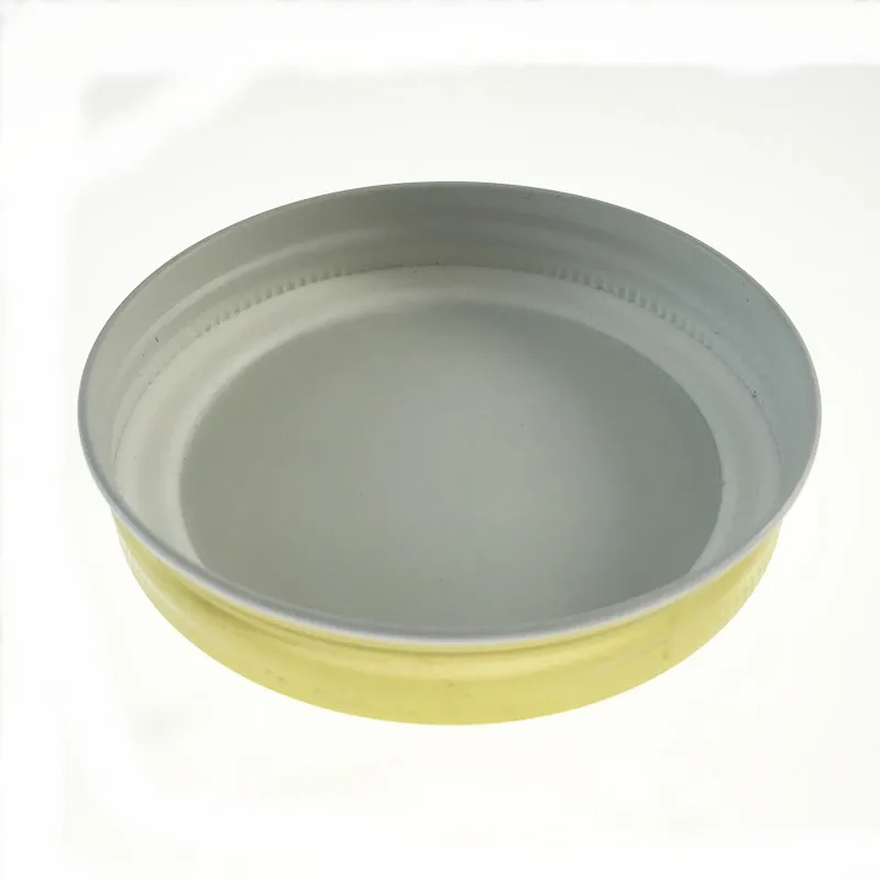 Металлическая жесть, золотые крышки для банка с широким горлышком