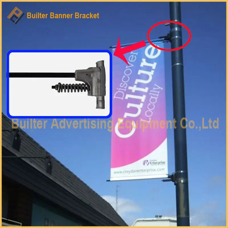 Economy PVC banner holders for banner brackets