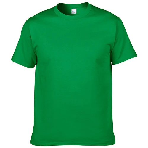 men 32 color option custom t-shirt plain t shirt wholesale OEM blank t-shirt