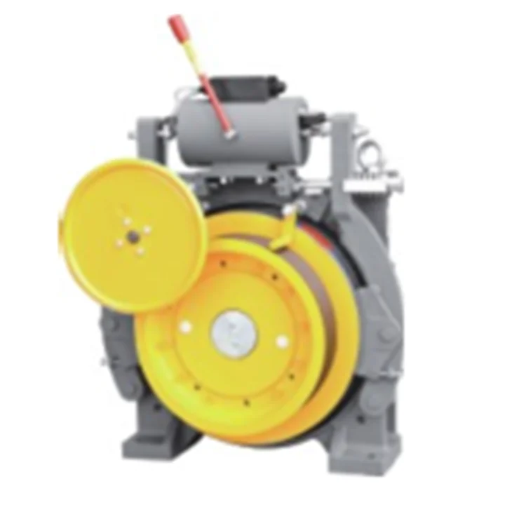 Elevator Lift Maintenance Gearless Motor Traction Machine
