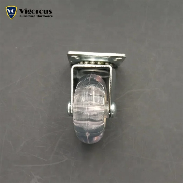 Ball bearing swivel stem casters stainless steel caster