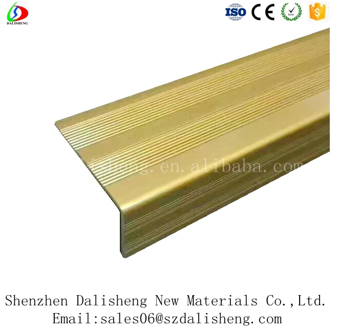
Brass Photoluminescent Stair Nosing Luminescent Stair Step 
