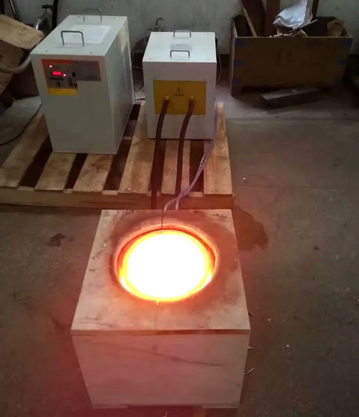 2019 New steel scrap induction melting furnace for metal foundry