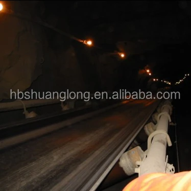 Underground PVC/PVG solid woven coal mine rubber conveyor belt
