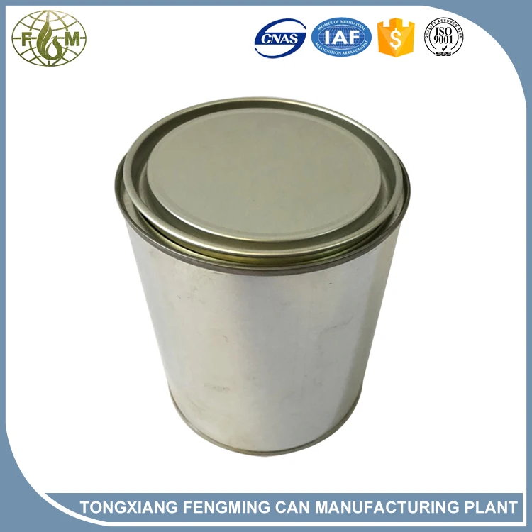 metal tin/tinplate packaging can for ink / paint / solvent / thinner