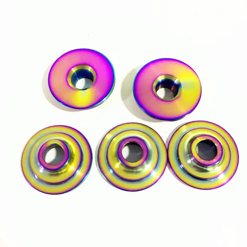 1HD-T 1HD-FT 1HD-FTE 1HDFTE racing intake exhaust valve  For Toyota land cruiser 4.2l  turbo diesel engine titanium retainer