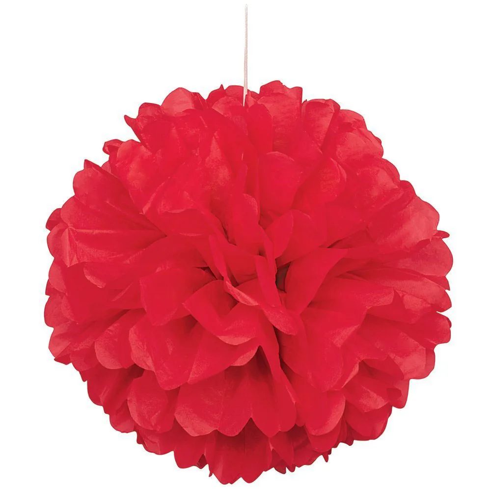 
12inch Party hanging Decoration Wedding Decoration Tissue Paper Pom poms 