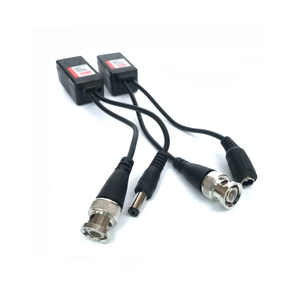 1ch пассивный 720p/1080p CVI TVI AHD HD BNC к RJ45 преобразователь CCTV Video Balun с питанием