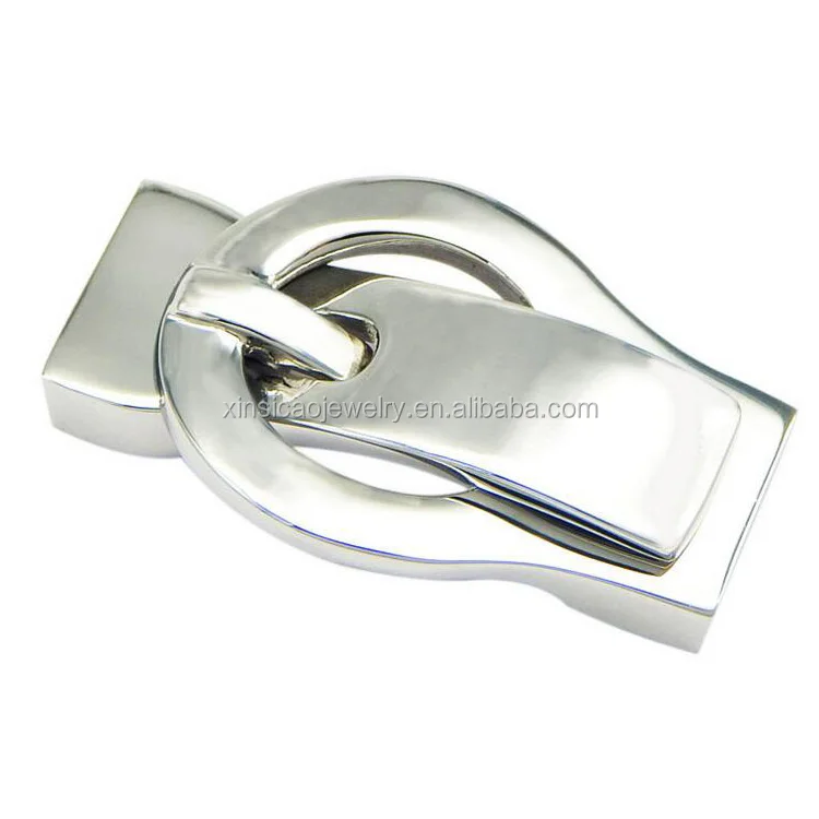 
New Belt Style Stainless Steel Clasps For Bracelet Wholesale 