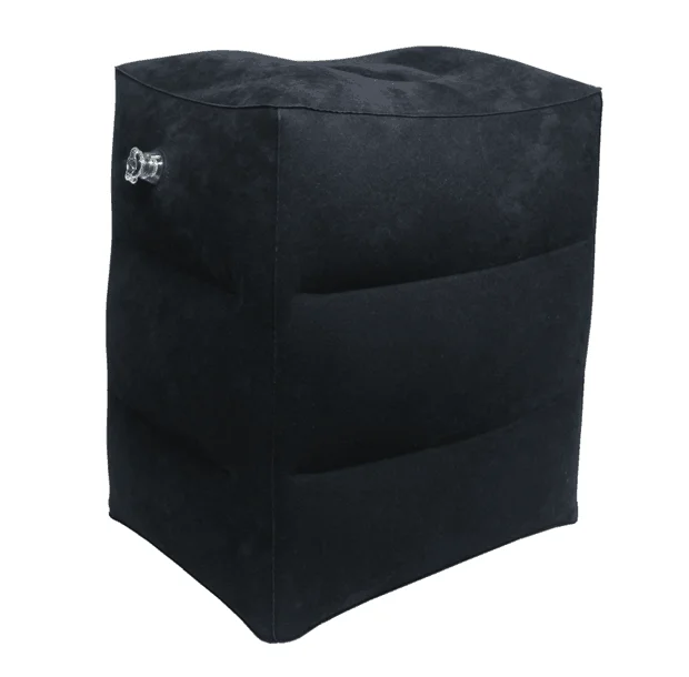 Airgoods Travel Inflatable Adjustable Leg Foot Rest Cushion Pillow for Airplane