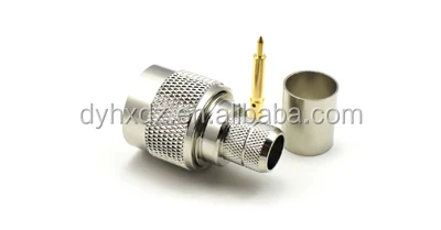 N type male crimp rf cable  for N rg8 connector